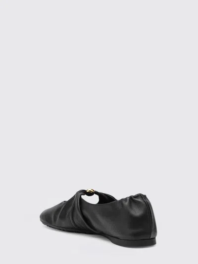 Loewe Nappa Pebble Ballet Flats In Black