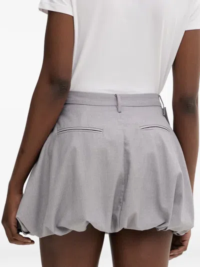 Isabelle Blanche Bubble-hem Mini Skirt In Multi