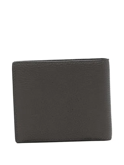 Tom Ford Logo-print Grained Leather Wallet In Pattern
