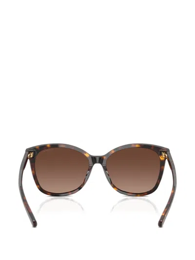 Coach Square-frame Sunglasses In Brown
