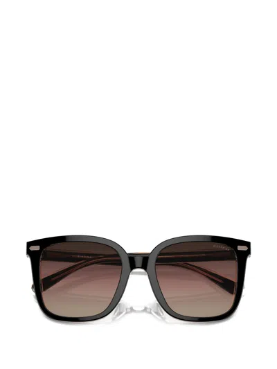 Coach Square-frame Sunglasses In Brown