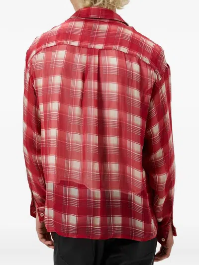 424 Check-pattern Long-sleeve Shirt In Multi