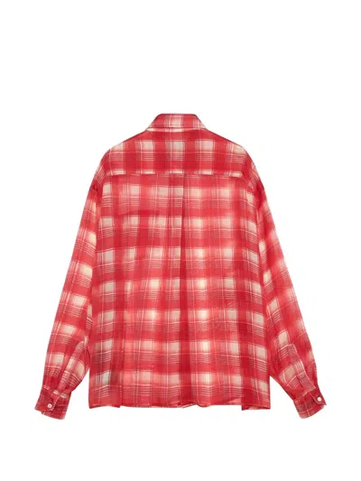424 Check-pattern Long-sleeve Shirt In Multi