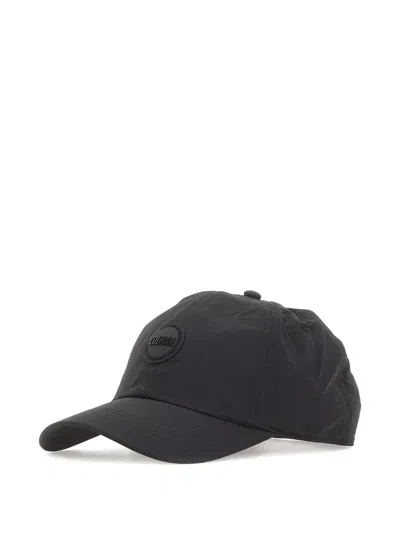 Colmar Logo-patch Touch-strap Baseball Cap In Black