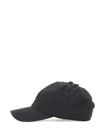 Colmar Logo-patch Touch-strap Baseball Cap In Black