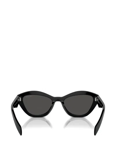 Prada Cat-eye Frame Sunglasses In Black