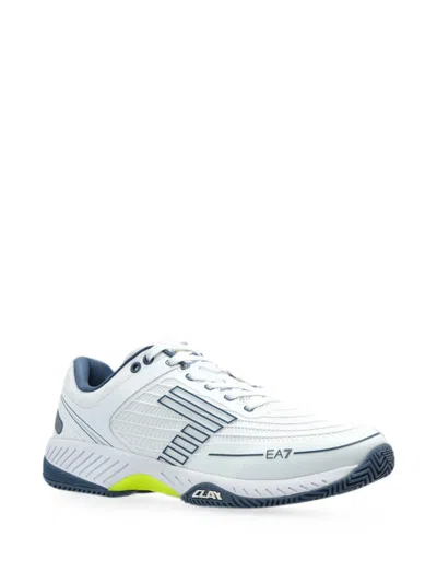 Ea7 Logo-print Sneakers In Multi