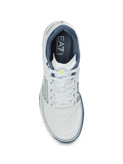 Ea7 Logo-print Sneakers In Multi
