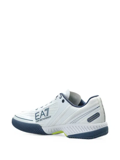 Ea7 Logo-print Sneakers In Multi