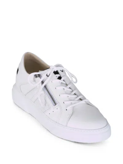 Ron White Manson Perforated Side-zip Sneakers In Multi