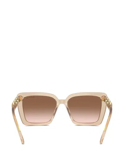 Swarovski Crystal-embellished Square-frame Sunglasses In Pattern