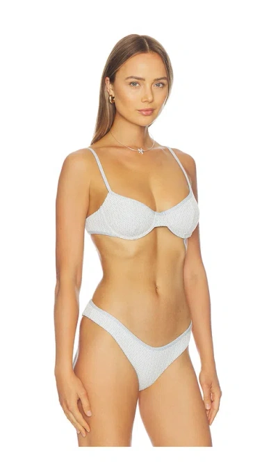 Devon Windsor Jane Bikini Top In White