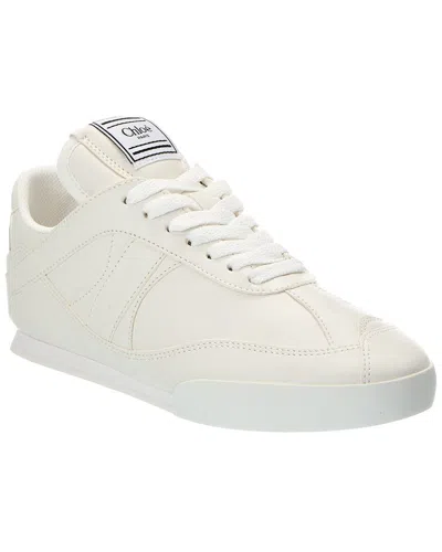 Chloé Kick Leather Sneaker In Multi