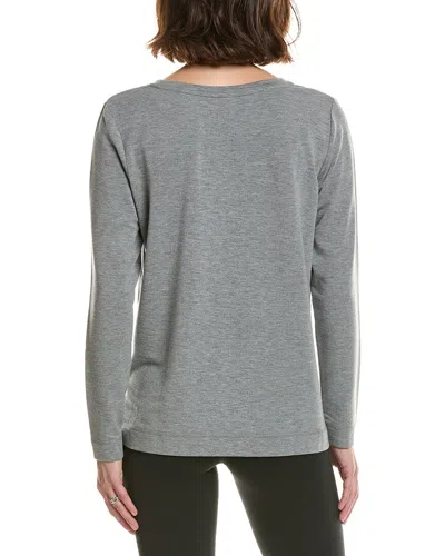 Hue Heather Basic Lounge T-shirt In Gray