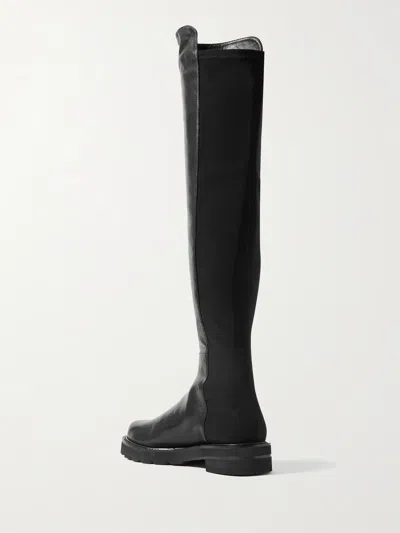 Stuart Weitzman Lug-sole Knee-high Boots In Multi
