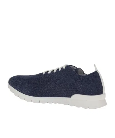 Kiton Fits Lace Up Sneakers Mesh Pull Tab In Multi