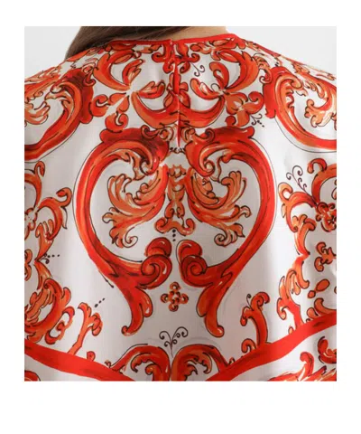 Dolce & Gabbana Majolica-print Top In Pattern