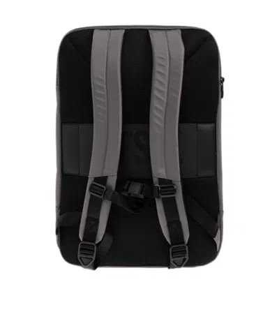 Diesel Strong Image Backpack In Gray