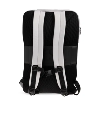 Diesel Strong Image Backpack In Silver
