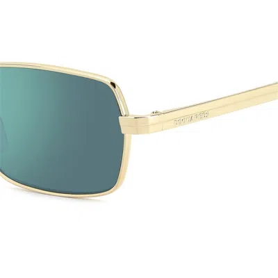 Dsquared2 Eyewear Rectangular Frame Sunglasses In Gold