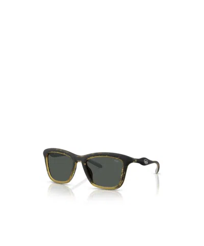 Diesel Rectangular Frame Sunglasses In Transparent