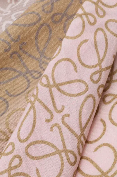 Loewe Patterned Scarf In Multi