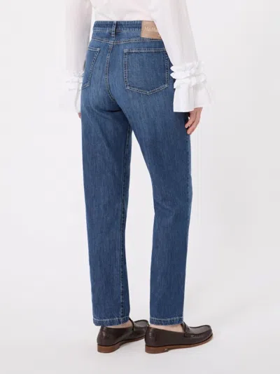 Max Mara Belt Loop Jeans In Black