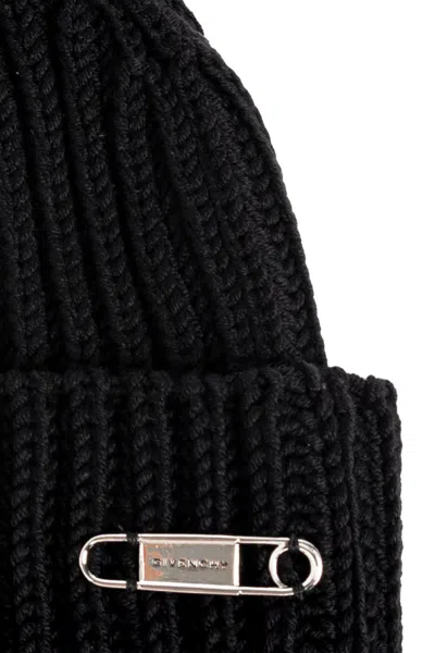 Givenchy Knitted Hat In Black