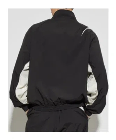 Represent Stand-up Collar Coat In Black