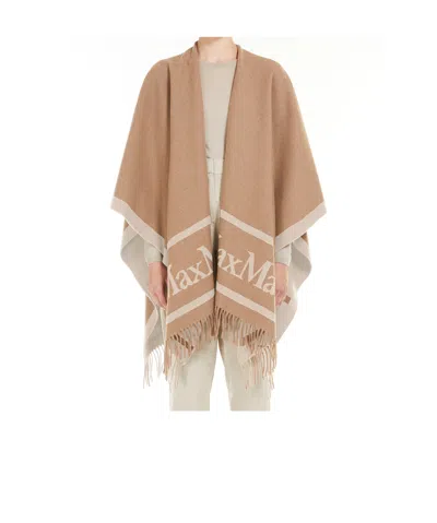 Max Mara Tassel Shawl In Transparent