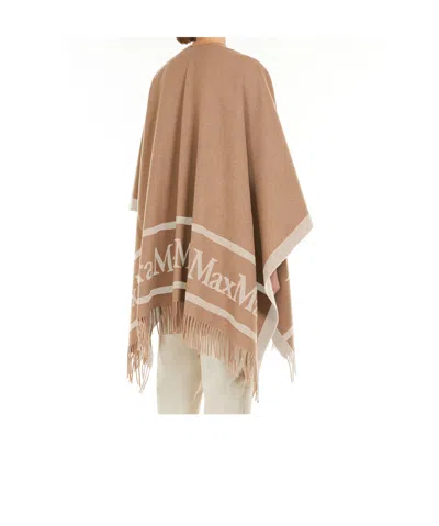 Max Mara Tassel Shawl In Transparent