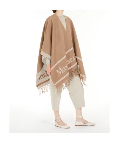Max Mara Tassel Shawl In Transparent