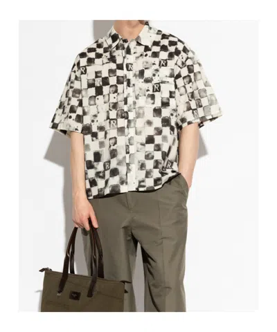 Represent Collared Short-sleeved Shirt In Multi