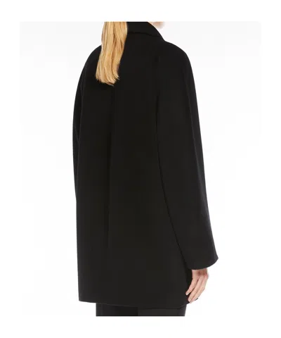 Max Mara Short 101801 Icon Coat In Black