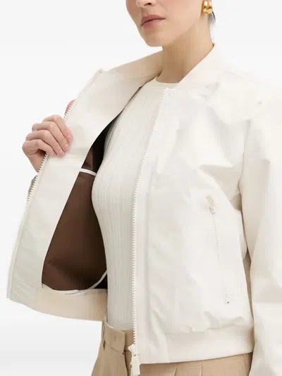 Armani Exchange Zip-up Bomber Jacket In Multi
