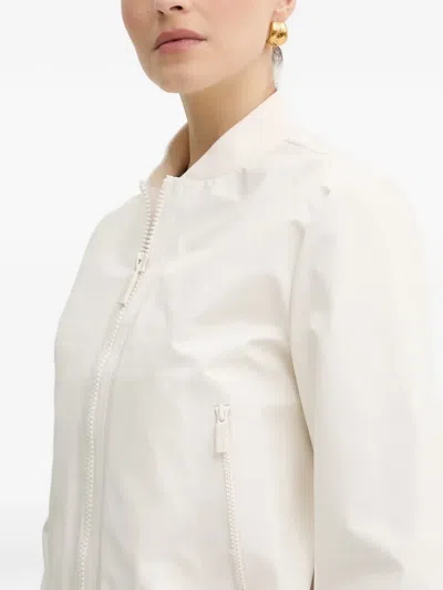 Armani Exchange Zip-up Bomber Jacket In Multi
