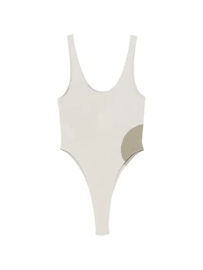 Open Yy Dotty Bodysuit In Multi