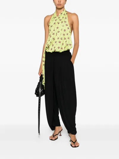 Coperni Sarouel Gathered Trousers In Multi