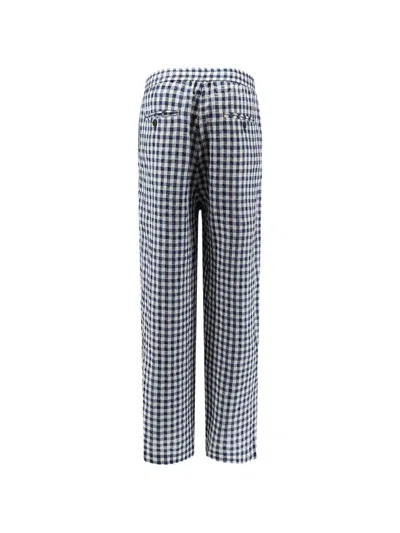 Dunst Check-pattern Wide-leg Trousers In Multi