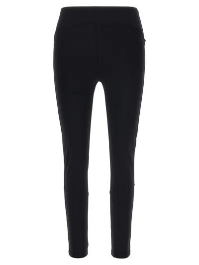 Not After Ten Black Polyamide Solid Activewear In Black