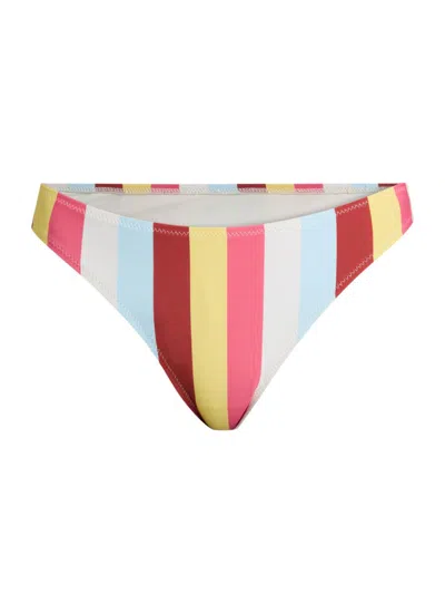Solid & Striped Rachel Bikini Bottoms In Multi