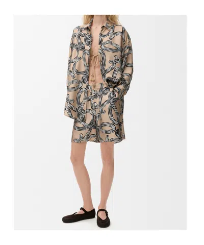 Loewe Long-sleeved Shirt In Multi