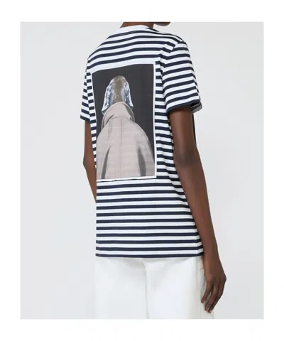 Max Mara Short Sleeve T-shirt In Multi