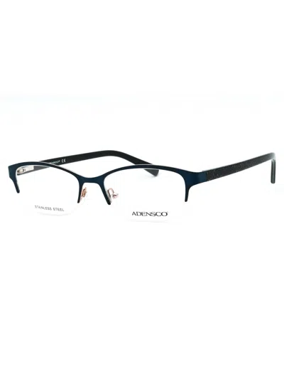 Adensco Sleek Rectangular Eyeglasses For Women In Gray