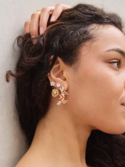 Baublebar Shore Thing Earring Set In Gold