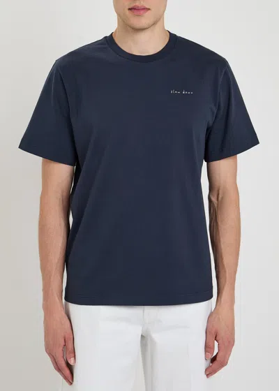 Forét Embroidered Cotton T-shirt In Multi