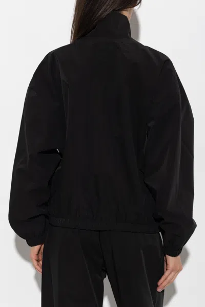Essentials Logo-patch Jacket In Black