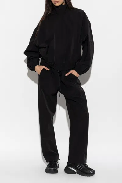 Essentials Logo-patch Jacket In Black