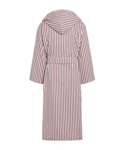 Tekla Striped Bathrobe In Multi