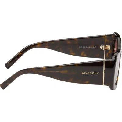 Givenchy Brown ' Bold' Sunglasses In Multi